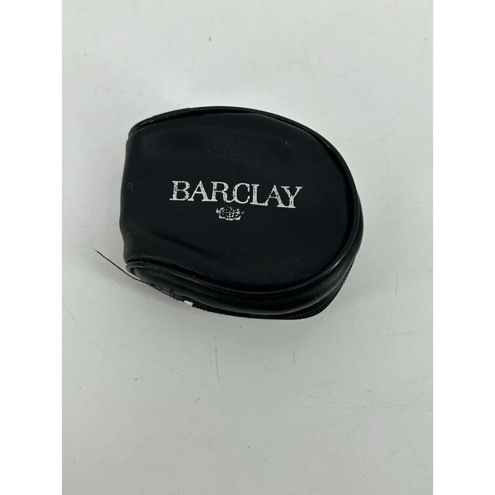 Vintage Folding Aviator Sunglasses W/ Brown Gradient & Case Barclay READ